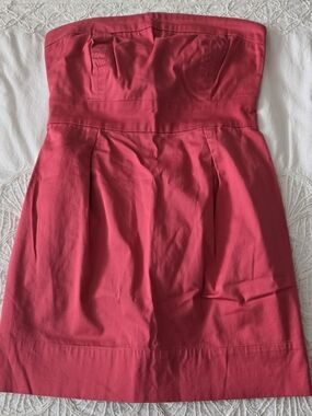 Fuschia Pink Strapless Short Dress by GUESS- Size 7